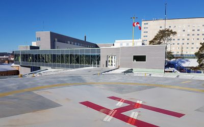 Helikopterplattorna i Falun och Mora är nu invigda