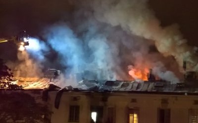 Brand på Skeppsholmen