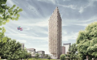 Reviderat tillämpningsstöd för att bygga höga hus i trä