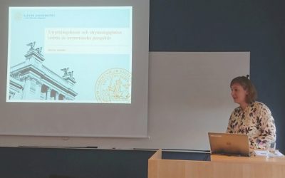 Grattis Kristin till din licentiatexamen!