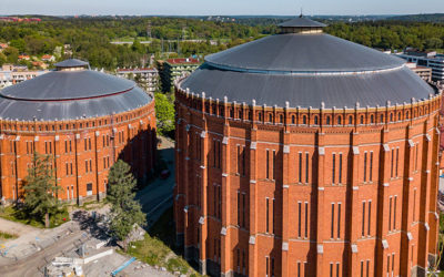 Gasklocka blir kulturscen