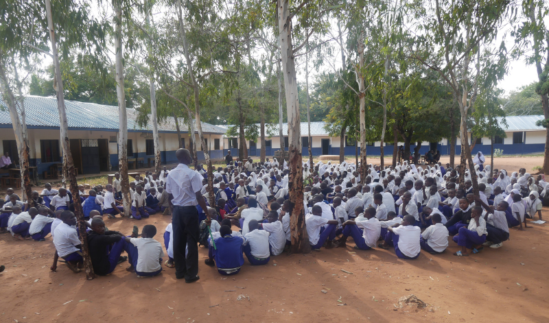 Vi besöker skolorna i Kenya