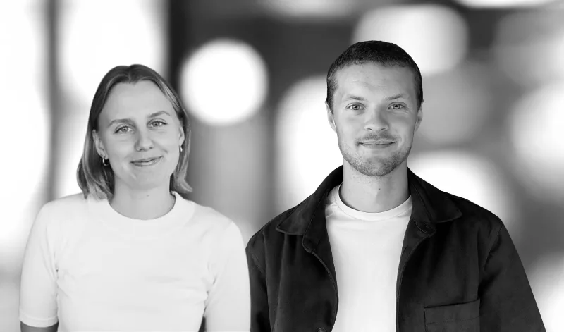 Bild på Martina Enochsson och Alex Åkesson