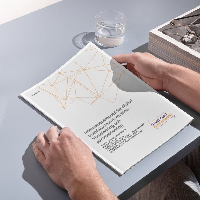 Informationsmodell för digital brandskyddsinformation - Visualisering och parametrisering Informationsmodell för digital<br />
brandskyddsinformation -<br />
Visualisering och<br />
parametrisering