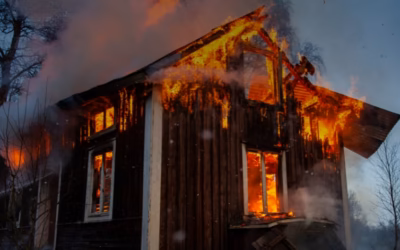 När skogsbranden når bebyggelsen – går det att skydda byggnaderna?