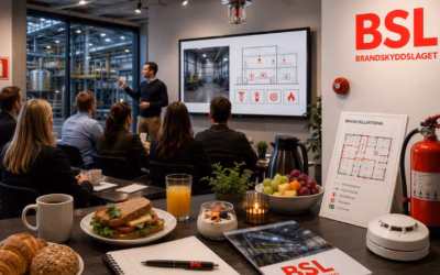 Sandviken. Frukostföreläsning: Industribrandskydd och BFS 2024:7